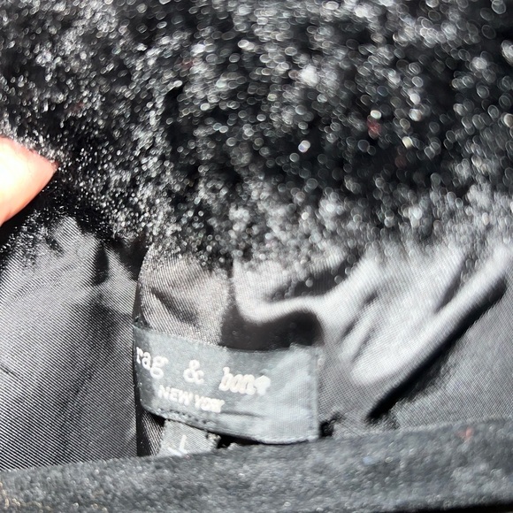 Cozy teddy/Faux fur bomber coat, Rag & Bone *mob wife look* - Picture 3 of 11